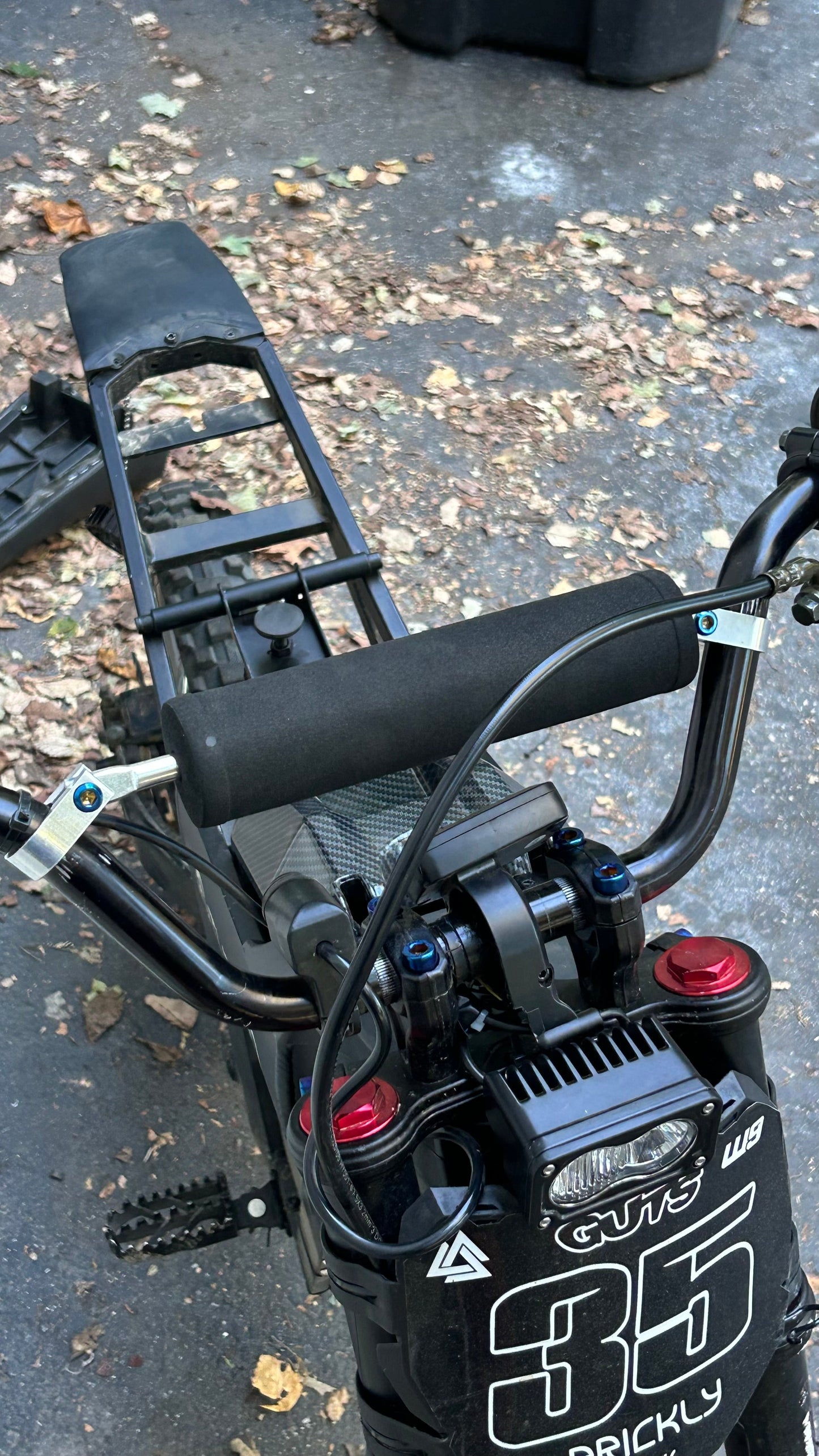 Tuttio titanium coated stem bolts