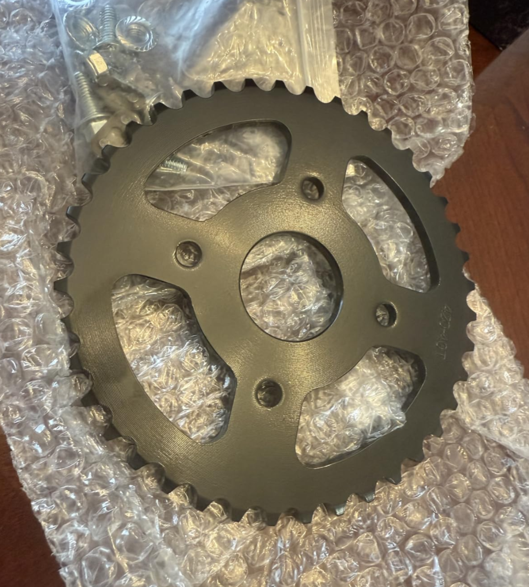 Tuttio Upgraded Black Sprocket
