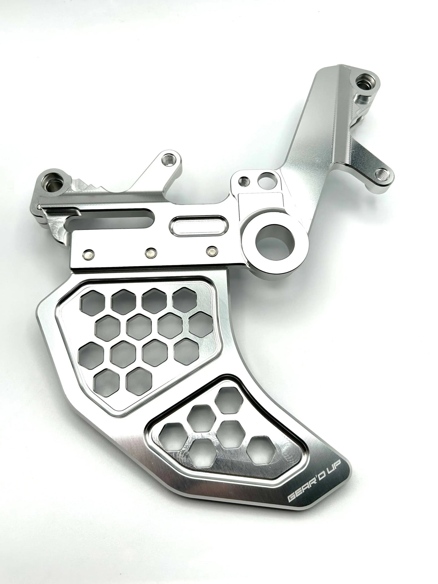 Ultra Bee Rear Dual Caliper Bracket and Rotor Guard-Gear’d Up