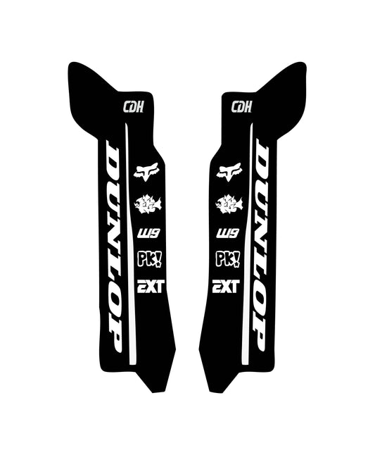 E-Ride Pro SS Fork Guard Decal