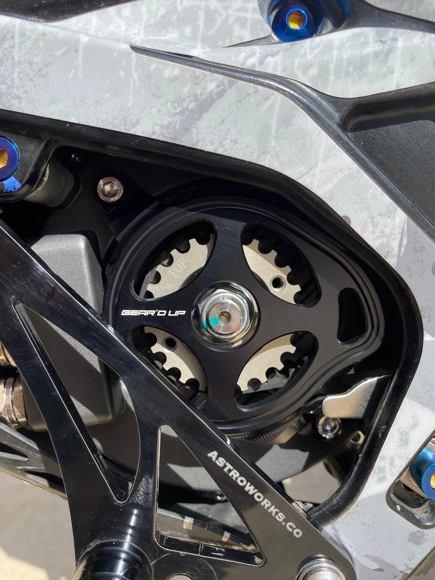 Surron Light Bee Motor Cover- Gear'd Up