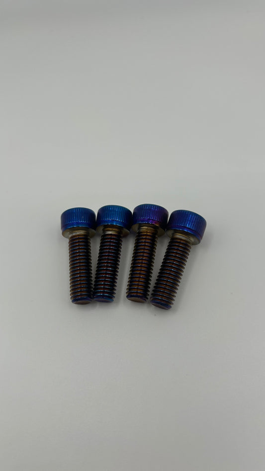 Tuttio titanium coated stem bolts